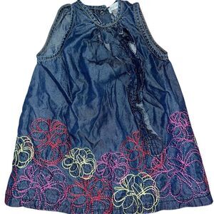 Girls clothing size 6 months Jean dress